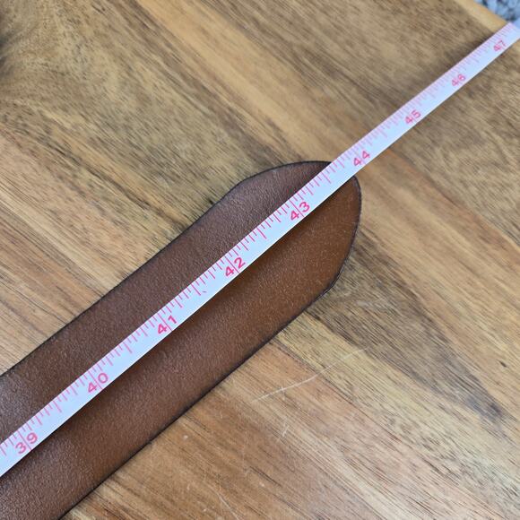 Lauren Ralph Lauren Women Large Vintage Logo Western Buckle Belt Statement Piece